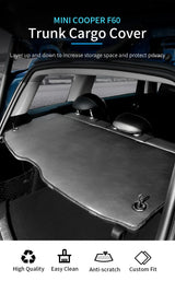 Leather Trunk Storage Pad for Mini F60 Car Interior Accessory GMUNI