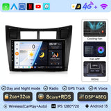Android 13 Multimedia Player with GPS for Toyota Yaris 2005–2012