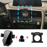 Smart Wireless Charging Phone Mount for Lexus RX 2016–2022