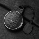 Metal and Leather Car Key Case Cover for Bmw Mini