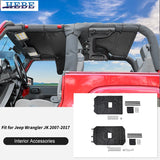 Roof Sunshade Cover Mat for Jeep Wrangler JK 2007-2017 Car Interior Accessory HEBE