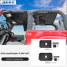 Roof Sunshade Cover Mat for Jeep Wrangler JK 2007-2017