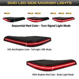 LED Rear Bumper Step Pad Lights for Tundra LED Ambient Light iJDM