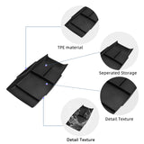 Center Console Lower Storage Box for BYD Seal 06GT 2024 2025 Car Central Tray TPE Organizer Accessories Tidying Black Car Int