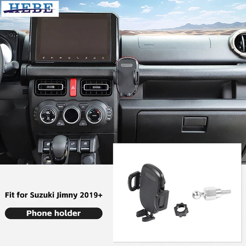 Center Control Phone Stand for Suzuki Jimny 2019 Car Interior Accessory HEBE