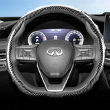 Carbon Fiber Texture Steering Cover for Infiniti