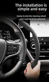 Lexus Anti-Slip Segmented Suede Steering Wheel Cover