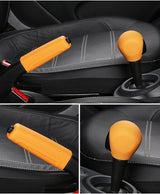 Non-Slip Silicone Shift Knob & Handbrake Cover for Smart 453