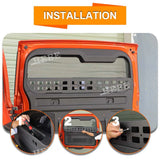 Iron Tailgate Window Storage Box for GWM Tank 300 Car Interior Accessory HEBE