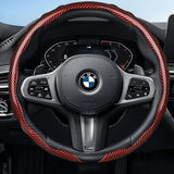 BMW Snap-On Carbon Fiber Sports Steering Wheel Cover