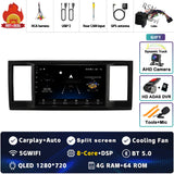 9-Inch QLED Android Head Unit for VW Caravelle 6 T6 2015–2020