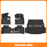 For Toyota RAV4 XA60 2026 2027 Waterproof TPE Car Floor Mats Custom Fit Auto Foot Pads Carpet Interior Modification Accessories