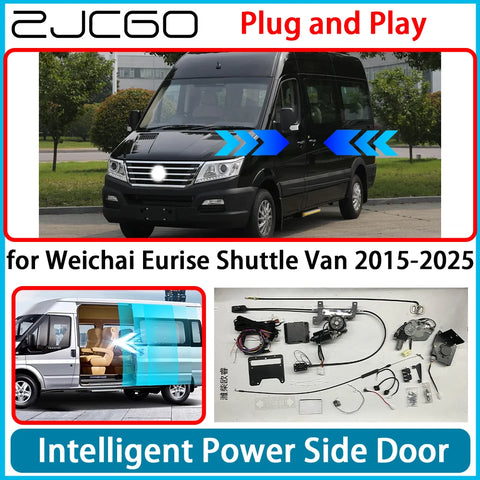 Automatic Electric Power Sliding Door Kit for Weichai Eurise Car Interior Accessory ZJCGO