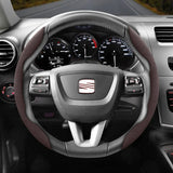 Anti-Slip Suede Steering Cover for Seat Models