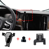Smart Wireless Fast Charging Phone Mount for Volvo S90 V90 2016–2025