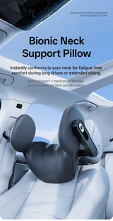 3-in-1 Car Headrest & Neck Support Pillow with 6-Way Adjustable Headrest Accessory NONE