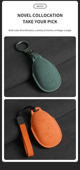 For Suede Car Key Cover Protection Accessories