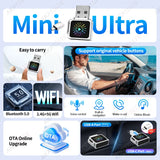 CarPlay Dongle Wireless 2in1 for Universal Systems Kit CarPlay Adapter AKAMATE
