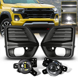 LED Fog Lights & DRL Laser for Chevy Colorado 2023-2025 LED Ambient Light MAGIC COLORM