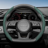 Wave-Shaped Breathable Leather Cover for Audi A4