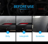 Rear Fog Light Cover Chrome for Smart 453 Car Interior Accessory GMUNI