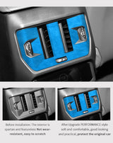 Rear Air Condition Vent Outlet Panel Trim for BMW X3