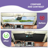 Heat Insulation Sunshade for Chevy Silverado 14 Car Interior Accessory HEBE