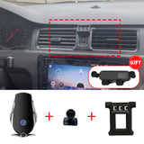Smart Wireless Fast Charging Phone Holder for VW Santana 2013-2023