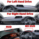 Anti-Glare Dashboard Mat Cover for Mazda CX-30 2019–2024 Dashboard Mat CATUSIKI