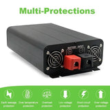 Pure Sine Wave Inverter 4000W 5000W 7000W Power DC 12V To AC 110V 220V Voltage 50HZ Converter Solar Car Inverters Inverter EA
