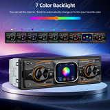 1Din Touch Screen MP3 Car Radio Bluetooth Stereo