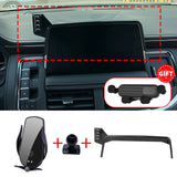 Wireless Charging Phone Mount for Chevrolet Suburban 2021–2024