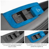 Tesla Model 3 Window Switch Button Panel Trim Cover 2024- Sticker Car Interior Accessories Car Interior Accessory NONE