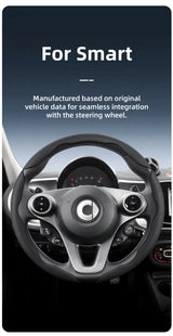 Smart Breathable Faux Leather Steering Wheel Cover Car Interior Accessory Hocasen