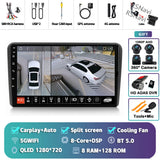 2K QLED Android 15 Multimedia Head Unit for Audi A3 2003–2013