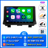 Android 15 Navigation System with CarPlay for Audi Q3 2011–2018