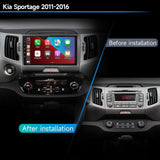 9-inch Android 12 Multimedia Navigation for Kia Sportage 2011 Android Head Unit JIUYIN