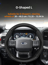 Breathable Carbon Fiber Wheel Cover for Ford Auto