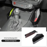 Gear Shifter Storage Box for Ford Mustang 2024-2025 Car Interior Accessory HEBE