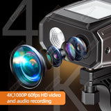 4K Motorcycle Dash Cam GPS WiFi Waterproof Universal DVR Dashcam AKAMATE