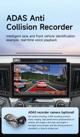 9-Inch Android Head Unit with Wireless CarPlay for Peugeot 206
