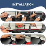 Trunk Storage Box for Jeep Wrangler JL 2024-2025 Car Interior Accessory HEBE