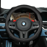 Ultra-Thin Breathable Leather Wheel for BMW Models Car Interior Accessory Hocasen