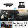 Smart Wireless Fast Charging Phone Mount for Lexus NX 2022-2024