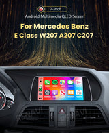 Wireless Android Head Unit with 2K Display for Mercedes E Class Android Head Unit RSNAVI
