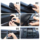 Rear Window Ladder Rack for Jeep Wrangler JL 2018-2025 Car Interior Accessory HEBE