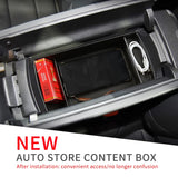 Center Armrest Box Storage for PEUGEOT 408 2023, New Peugeot 308 2021-2022 SW, New Opel Astra L 2022 Armrest Box Storage smab