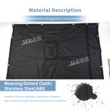 Roof Sunshade Mat for Jeep Wrangler JL 2018-2025 Car Interior Accessory HEBE