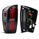 Smoked LED Tail Lights for Toyota Tacoma 2016-2023 LED Ambient Light MAGIC COLORM