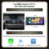 12.3-Inch Wireless CarPlay Multimedia Screen for BMW 5 7 Series